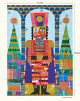 Festive Nutcracker Gold Foil 1000 Piece Puzzle