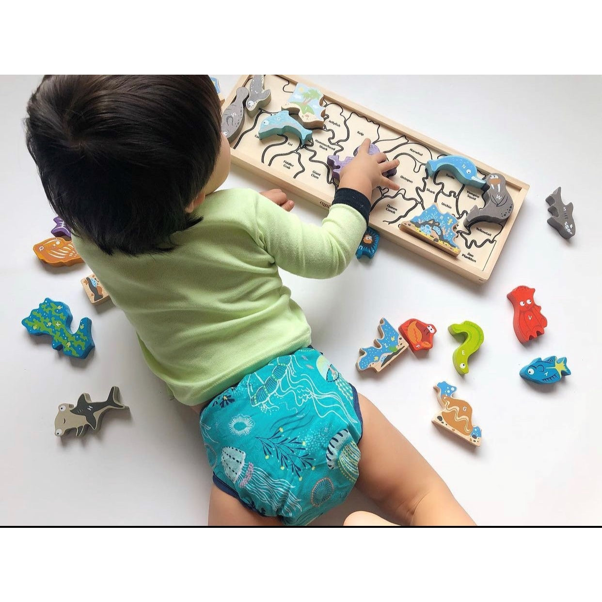 Ocean A to Z Puzzle &amp; Playset