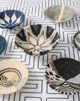 Opal Grey 12" Geo Basket