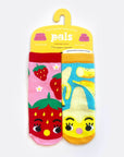 Strawberrie & Banana Socks