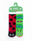 Ladybug & Caterpillar Socks