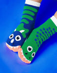 T-Rex & Triceratops Socks