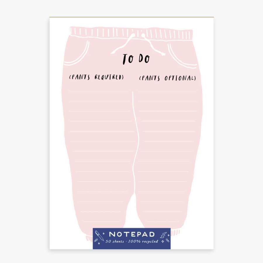 Pants Notepad