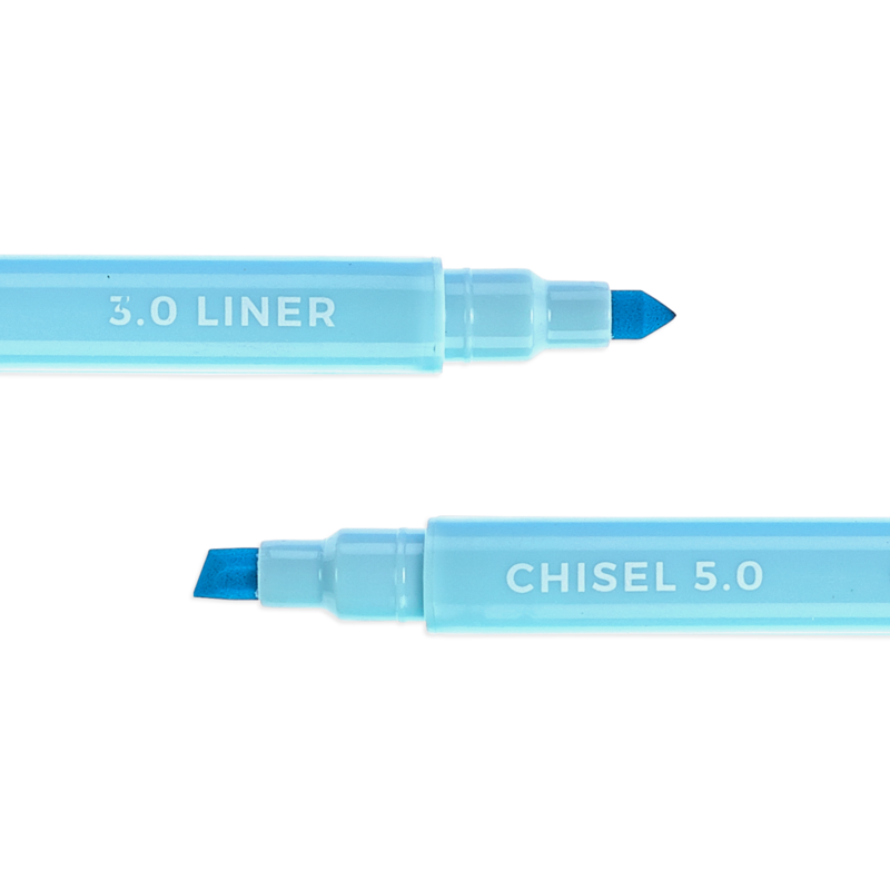 Pastel Liners Double-Ended Markers