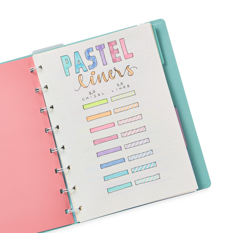 Pastel Liners Double-Ended Markers