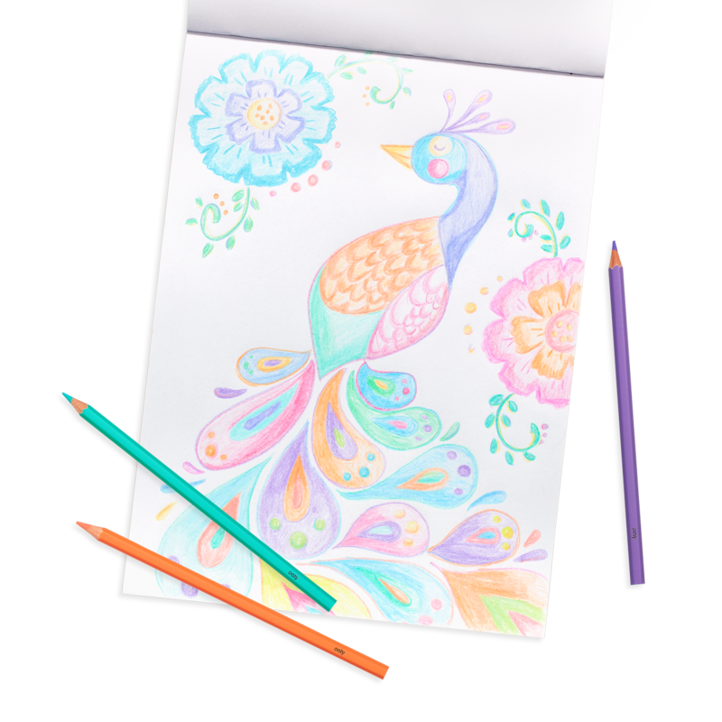 Pastel Hues Colored Pencils