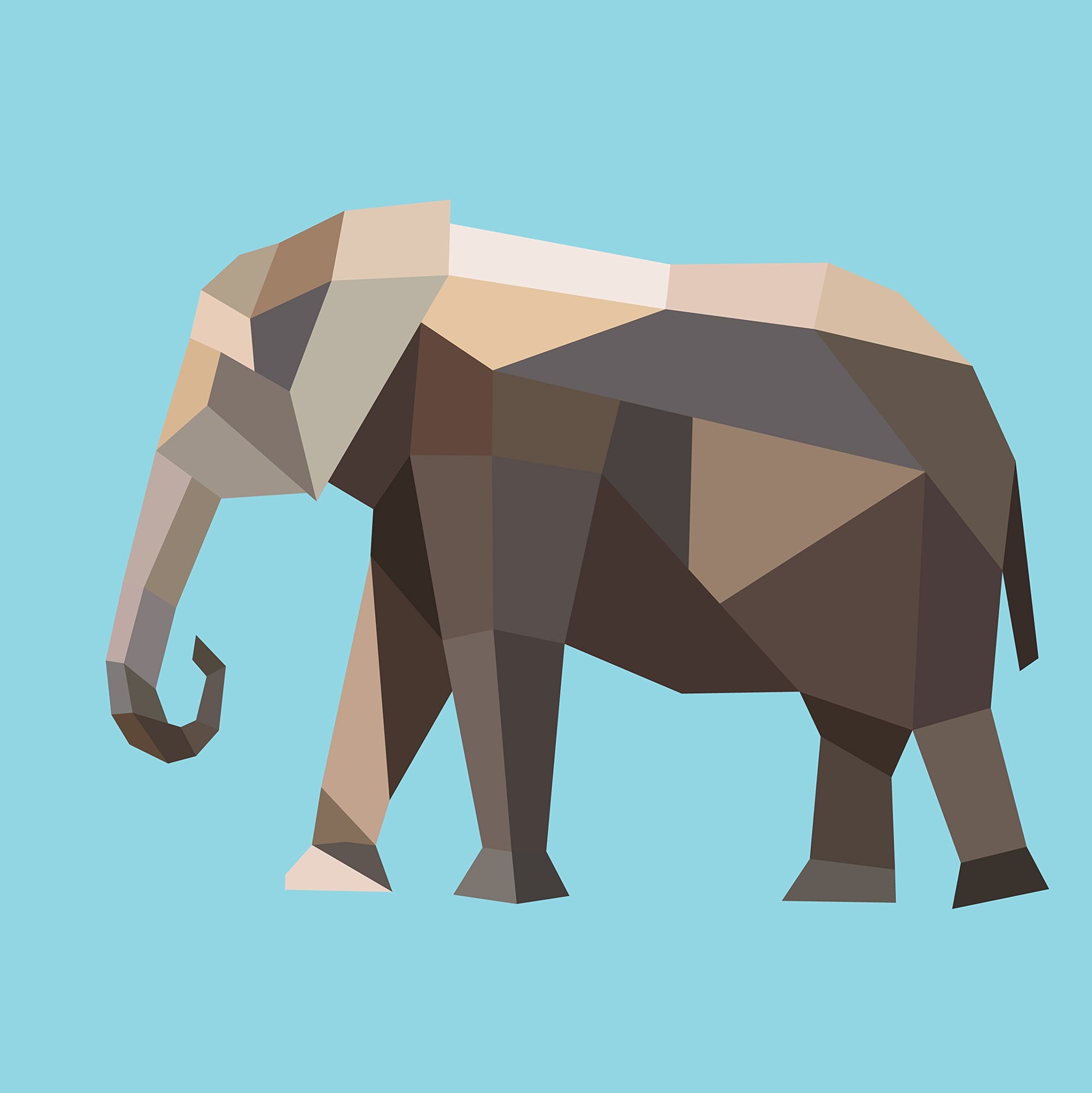 Paint by Sticker: Zoo Animals