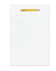 Pencil Chunky Notepad