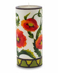 Poppy Illuminated Candle