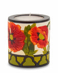 Poppy Illuminated Candle