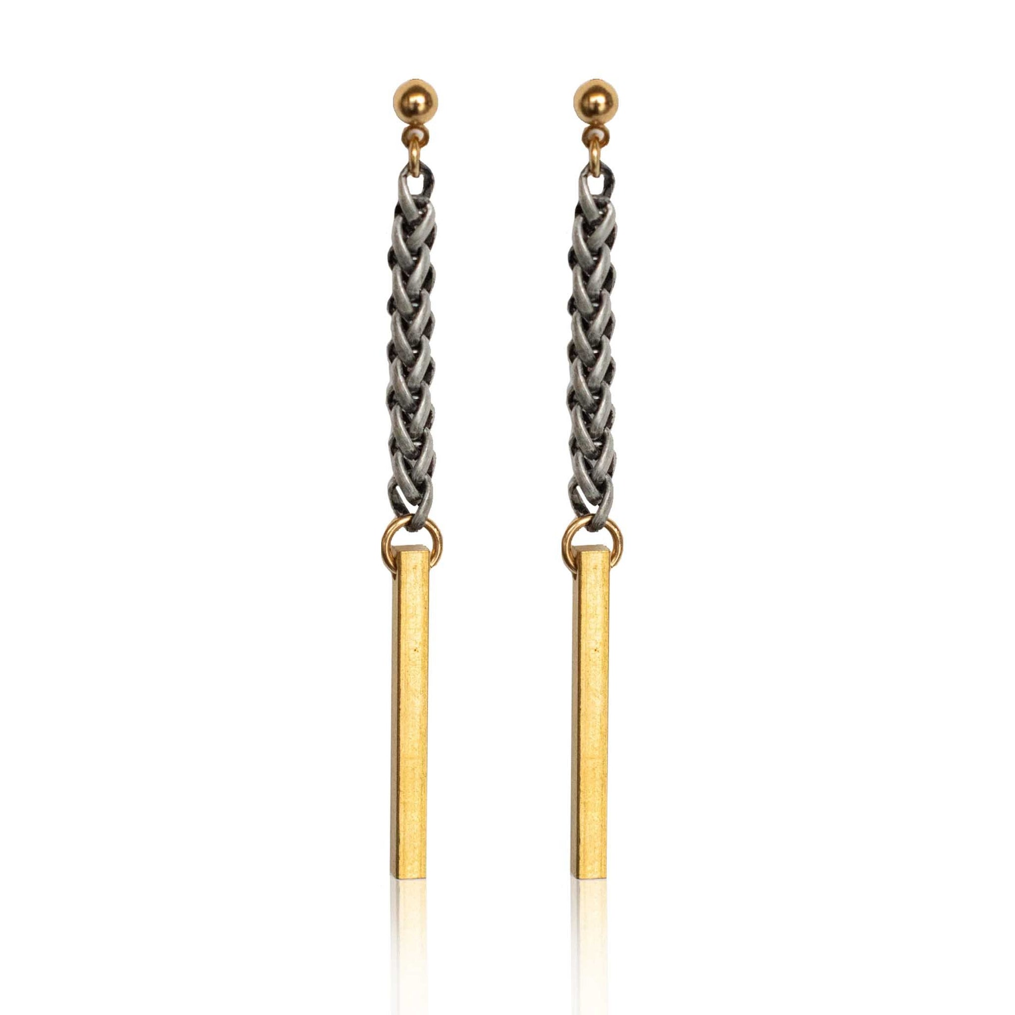 Post + Chain Earrings