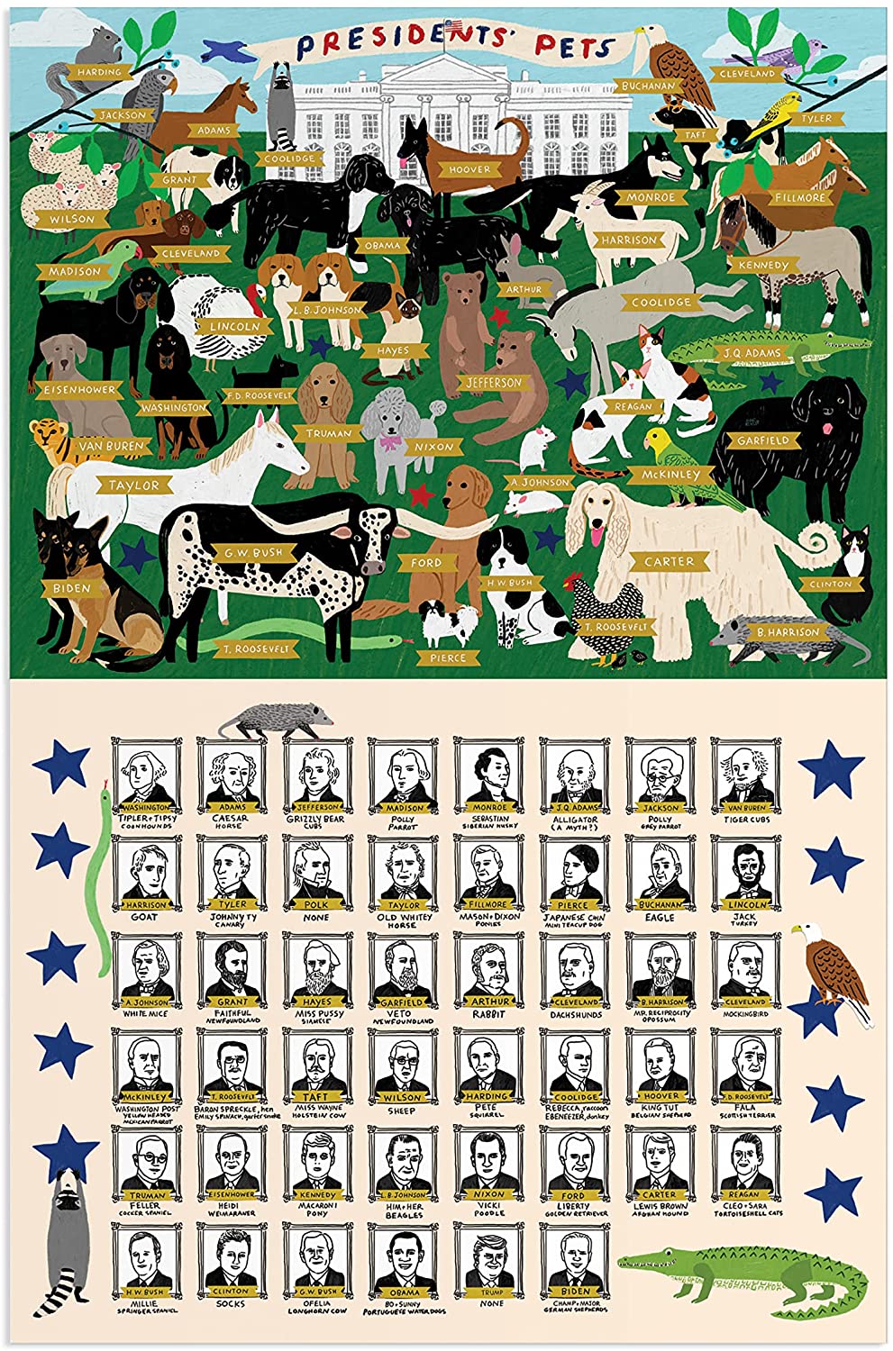 Presidents' Pets 2000 Piece Puzzle