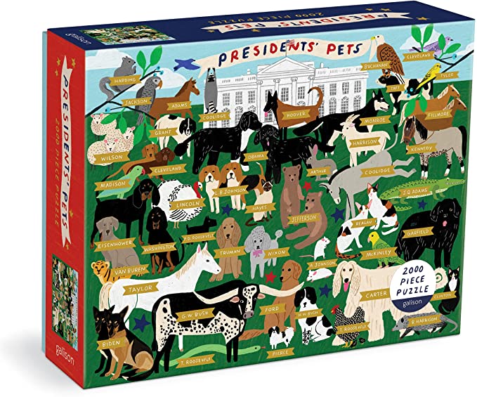 Presidents' Pets 2000 Piece Puzzle
