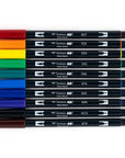 Dual Brush Pen Set - Primary
