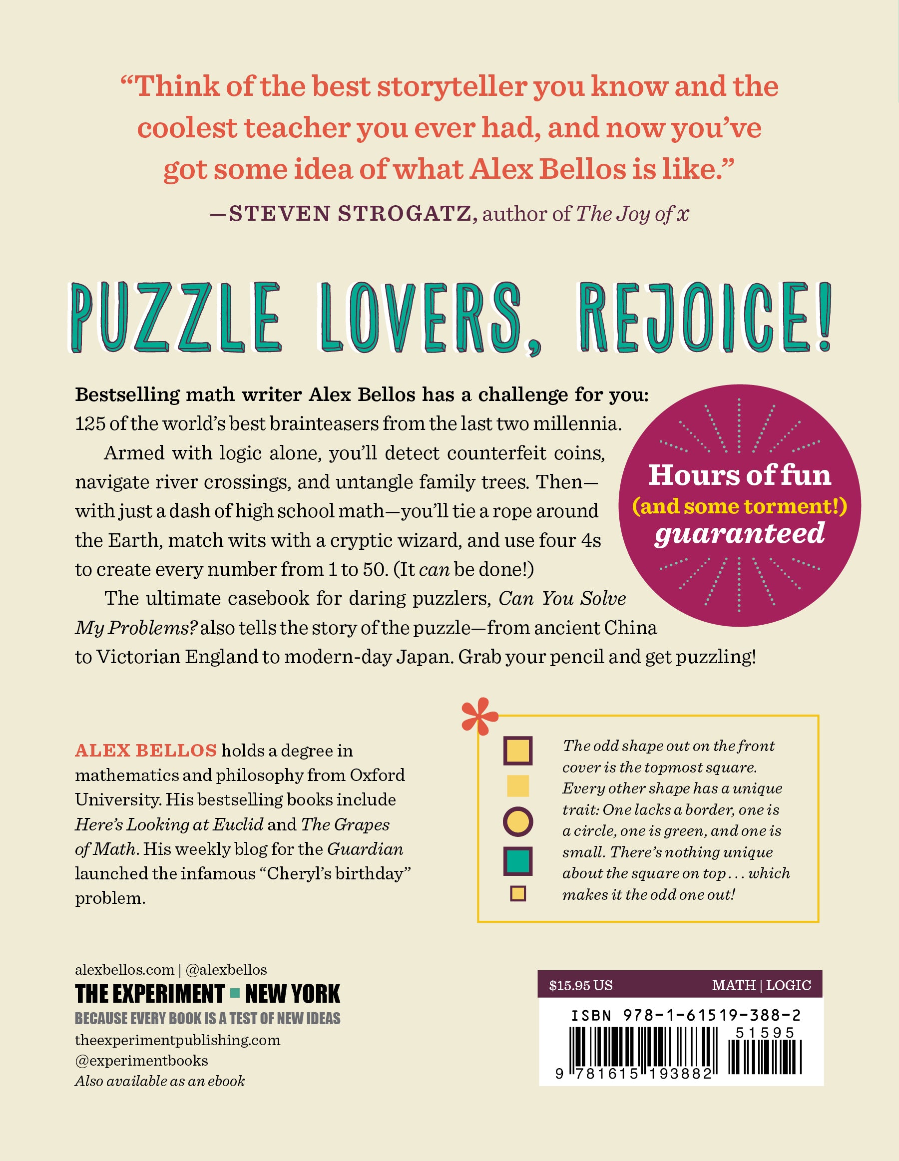 Can You Solve My Problems?