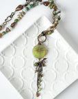 Rustic Creek Long Pendant