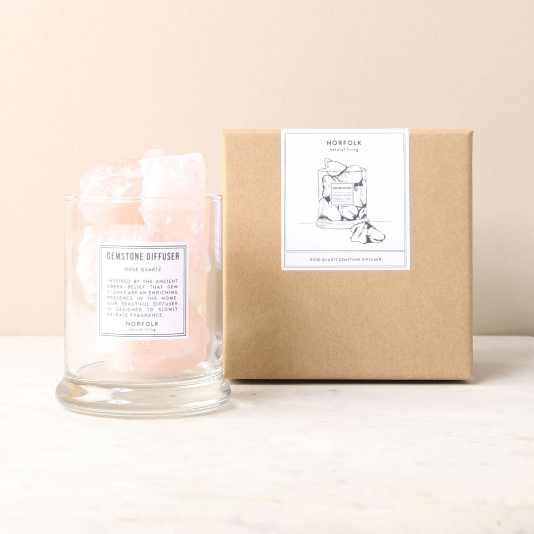 Rose Quartz Gemstone Diffuser