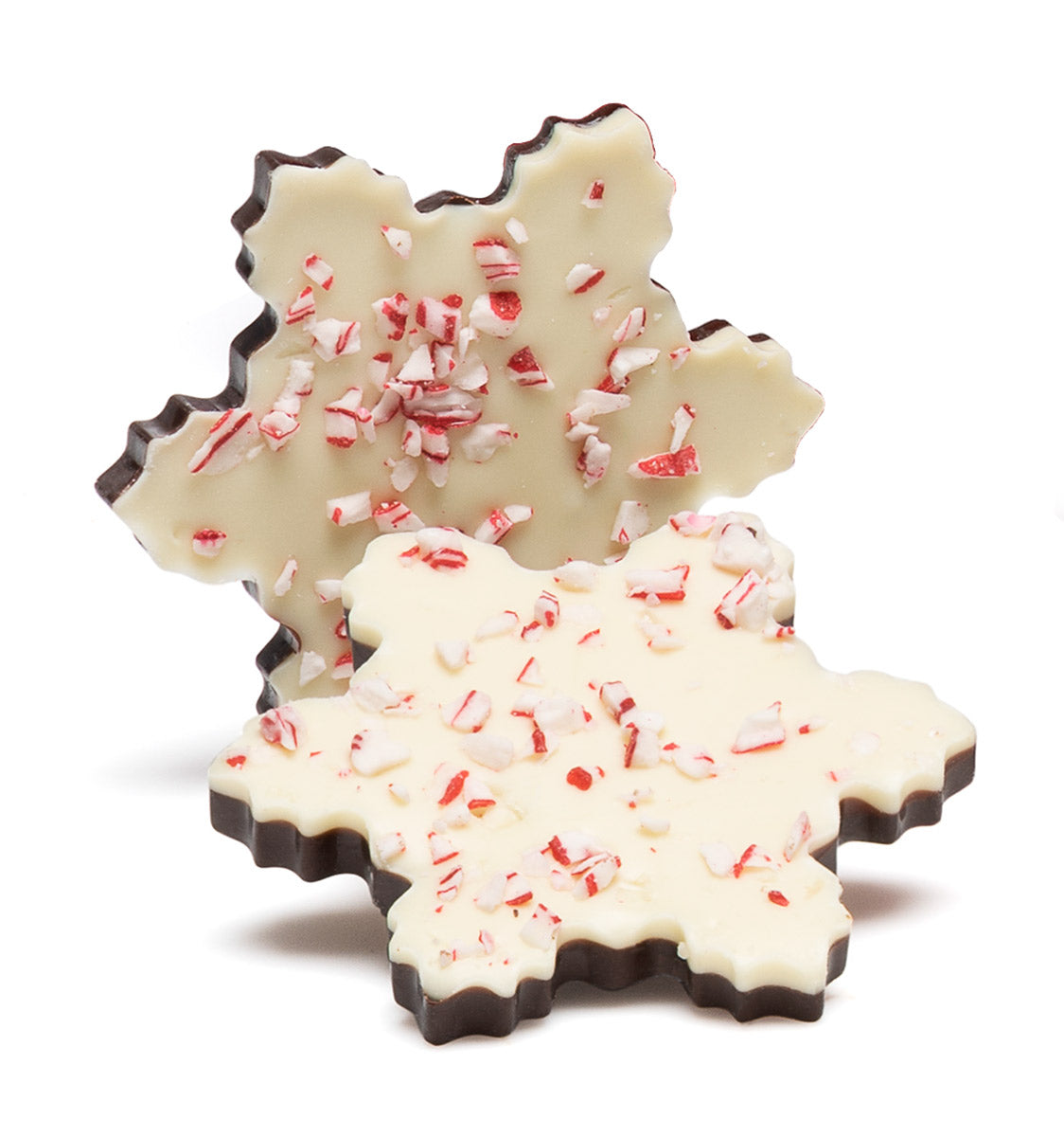 Peppermint Bark Snowflake Tin