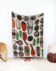 Sushi Knit Blanket