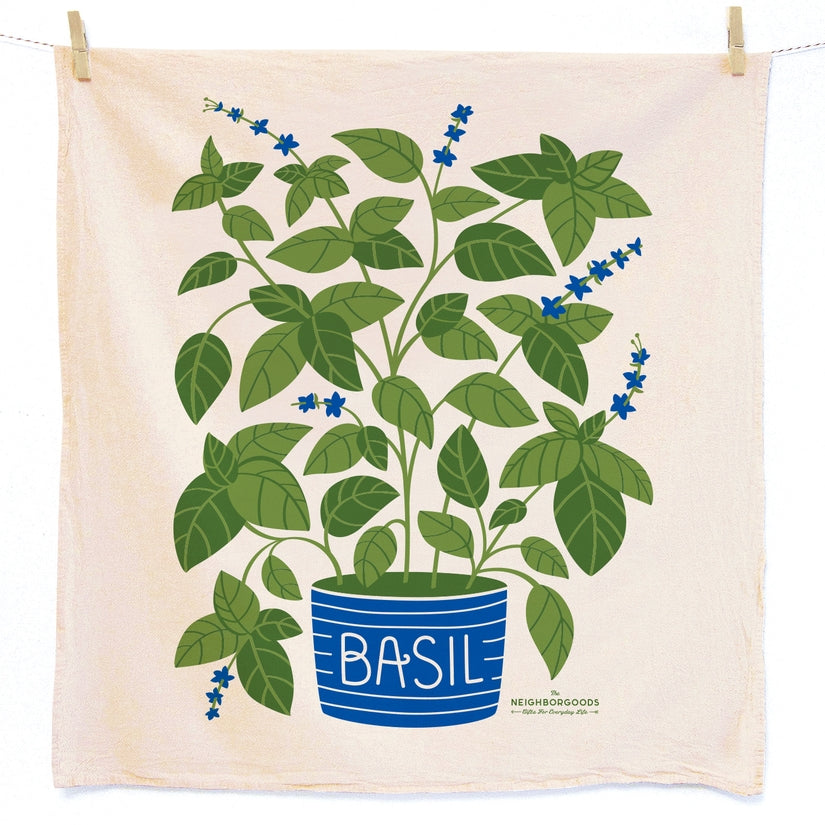 Tomato + Basil Dish Towel Set