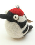 Woodpecker Felty Ornament